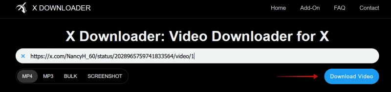 télécharger des vidéos depuis X