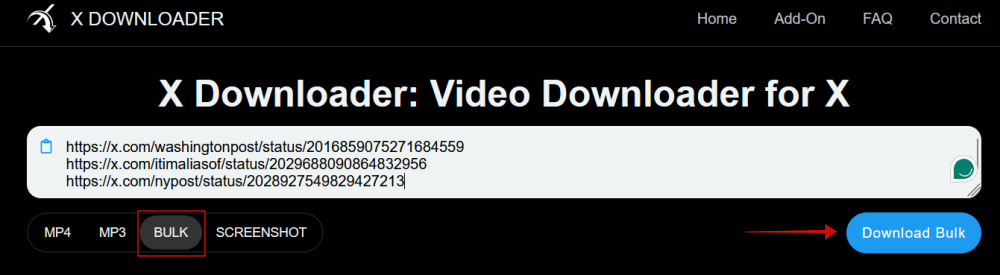télécharger des vidéos depuis X