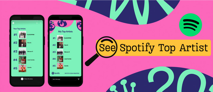 View Spotify Top Artist dashboard showing personalized listening statistics