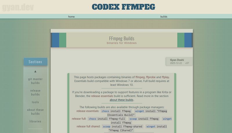 install ffmpeg