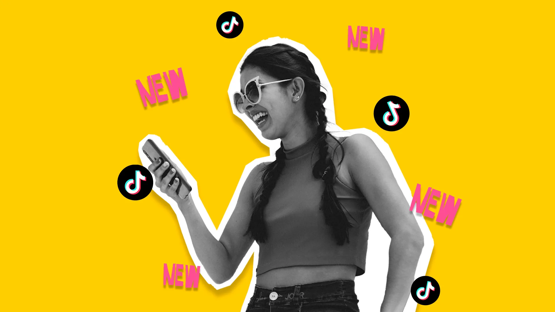 TikTok bulletin board interface showing messaging feature